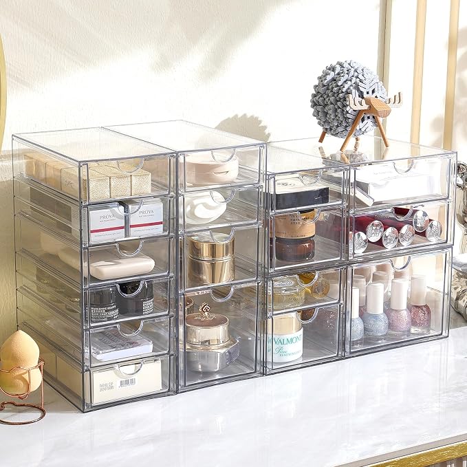 Prsildan Acrylic Drawer Organizer - Image 2