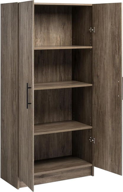 Prepac Elite Tall Garage Storage Cabinet & Pantry Storage Cupboard, 2-Door - Image 6
