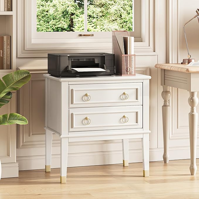Huuger 27.6 Inch Tall Nightstand - Image 7