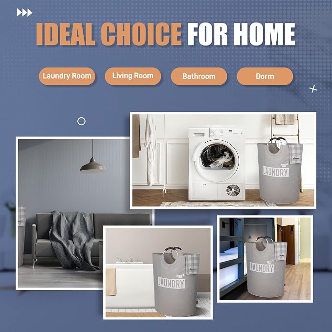 Caroeas Super Large 150L Laundry Basket Pro, Waterproof Laundry Hamper - Image 6
