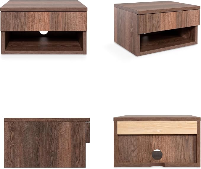 JONATHAN Y NST2002A Ettore 15.71" Mid-Century Modern Floating Wall Mounted - Image 5