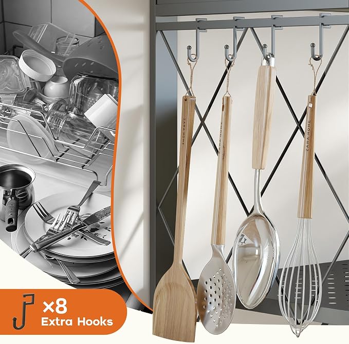 Fenbeli Foldable Shelves with Wheels - Image 5
