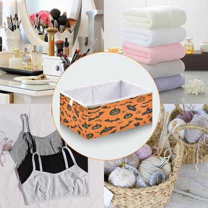 Pumpkin Bats Closet Organizers Storage Cubes Storage Bins Shelf Baskets - Image 5