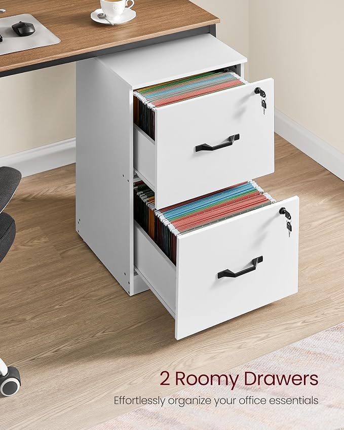 VASAGLE 2 Drawers File Cabinet - Image 4