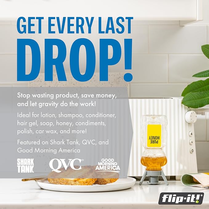 Flip-It! 2-Pack Premium Bottle Emptying Kit – No more wasted product - Image 3
