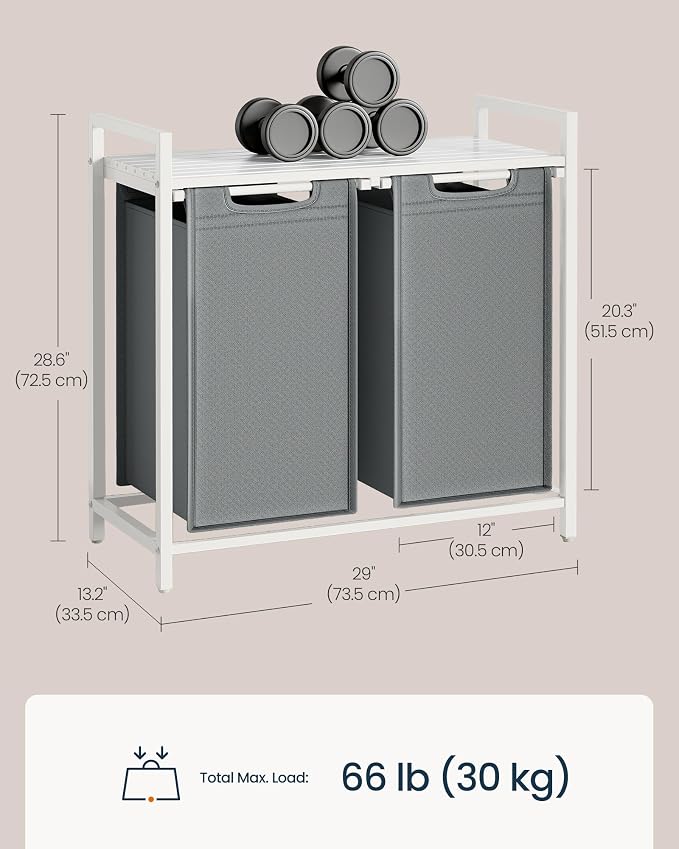 SONGMICS HOME Laundry Basket Sorter - Image 6