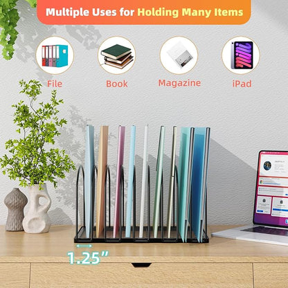 Simple Trending 2 Pack 9 Section Metal File Sorter Organizer - Image 7