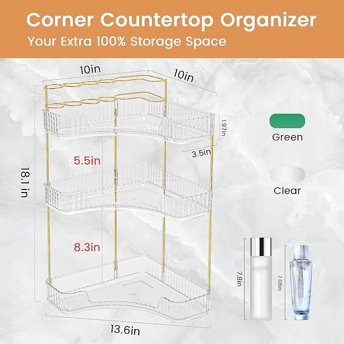 NATURE'S SOURCE Makeup Organizer - Image 3