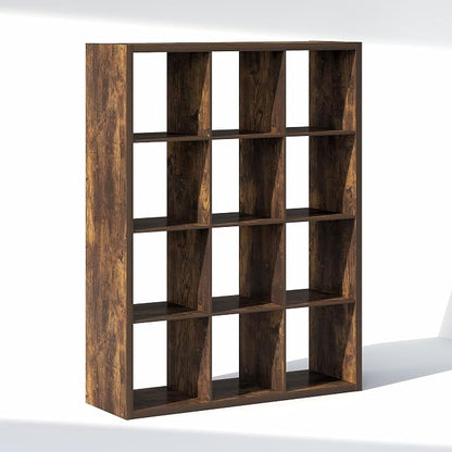 Furinno Cubic Closet Organizers and Storage, 12-Cube Closet Organizer, Open - Image 7