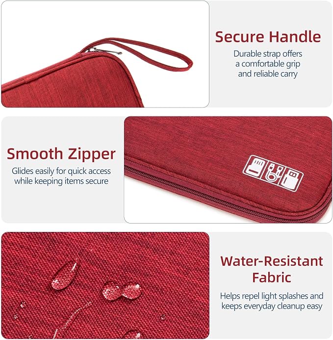 Cord Organizer Travel Case, Cable Organizer Bag - Image 5