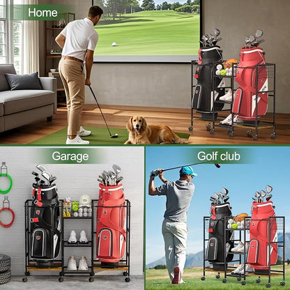 Golf Bag Storage Rack for Garage - Image 6