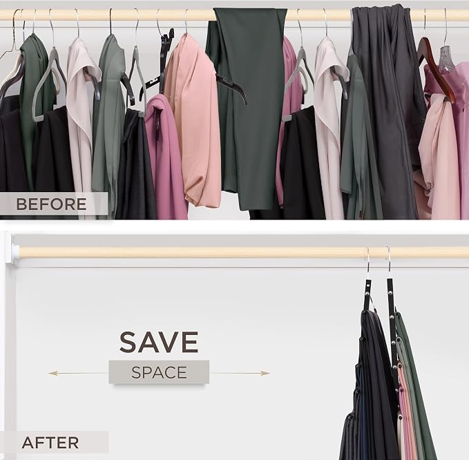 MORALVE Pants Hangers Space Saving - Image 3