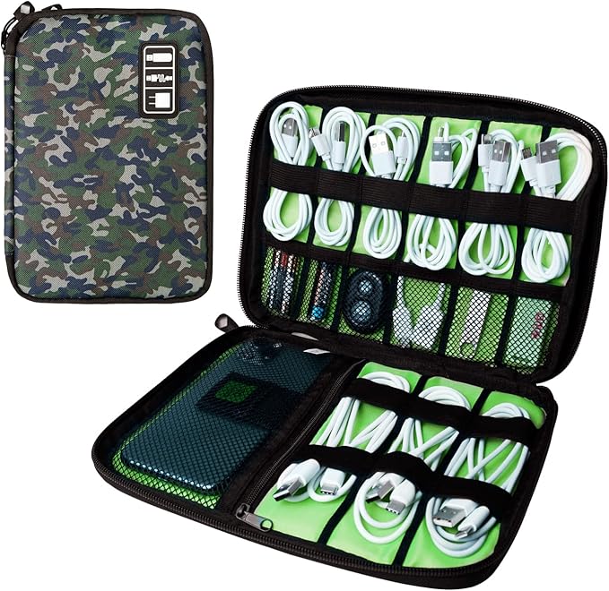 Lcsmaokin Electronics Travel Organizer, Portable Waterproof Electronic Travel by Lcsmaokin