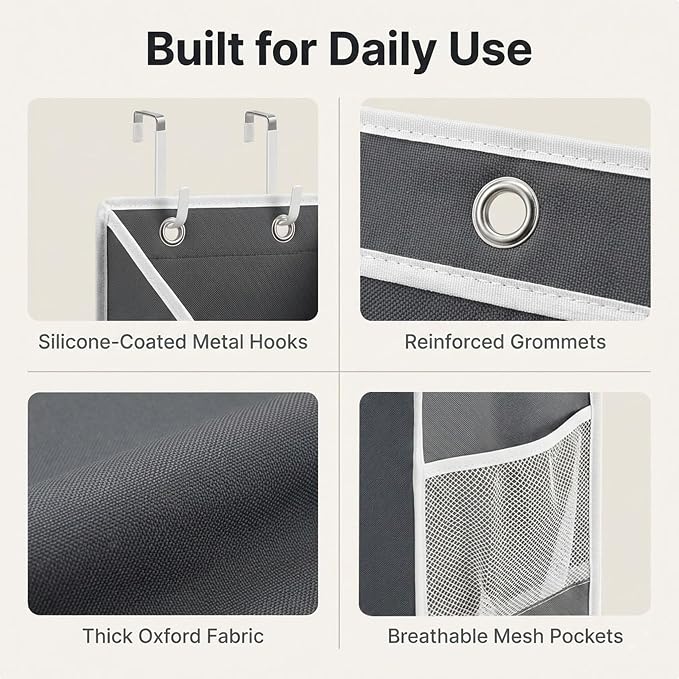 10-Pocket Over the Door Organizer - Image 3