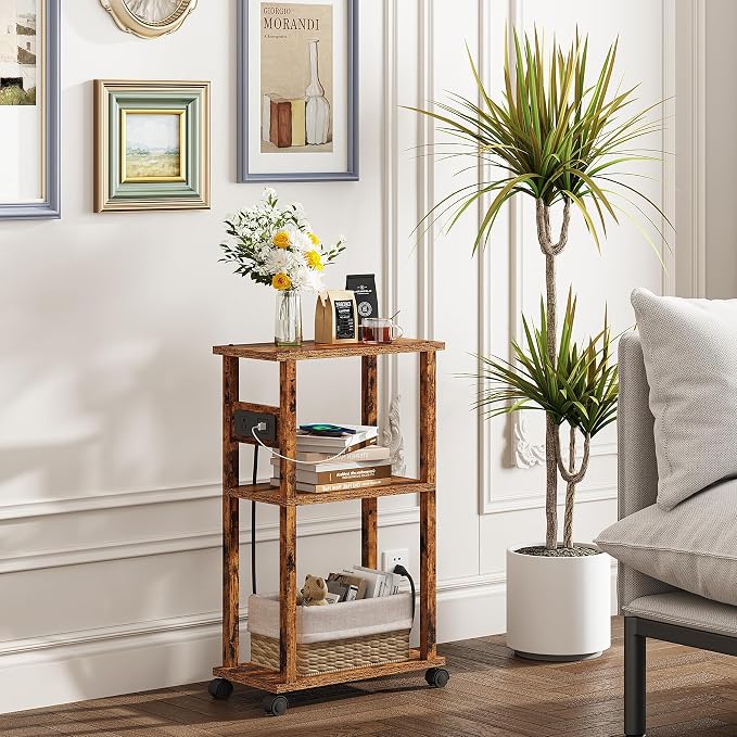 TUTOTAK Small Narrow Side Table - Image 4