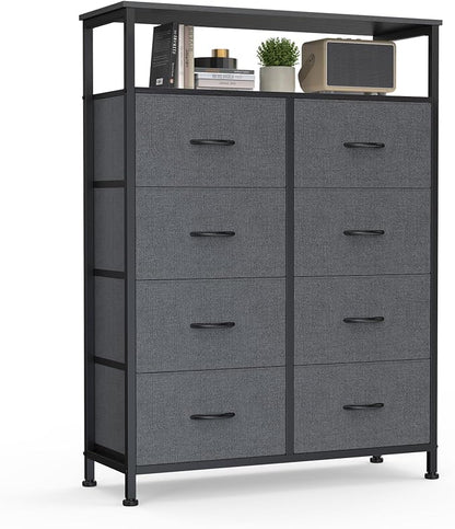 DUMOS 8 Drawers Fabric Dresser by DumosLifestyle