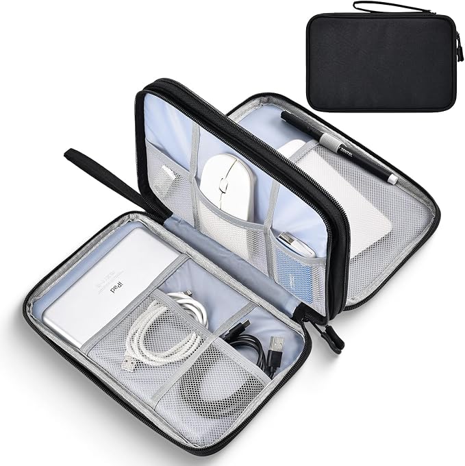 CAAORDKSO Electronics Travel Organizer, Electronic Accessories Carry Case by Unknown