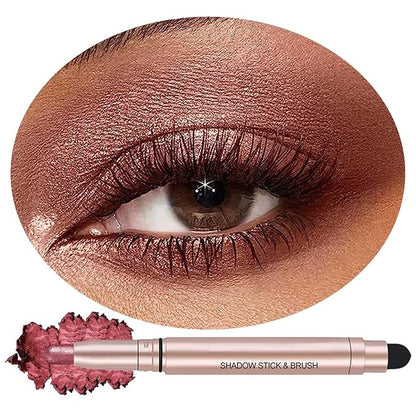 Eyeshadow Stick Makeup, Waterproof Hypoallergenic Long Lasting Cream Eye Shadow by Qeetvia