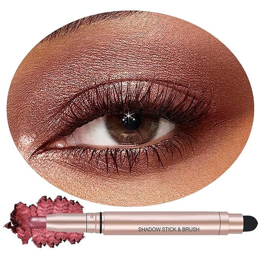 Eyeshadow Stick Makeup, Waterproof Hypoallergenic Long Lasting Cream Eye Shadow by Qeetvia