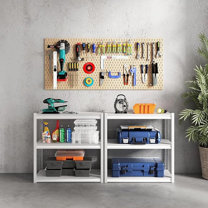 Garage Shelving Adjustable 3 Tier Heavy Duty Metal Storage Shelves Adjustable - Image 9