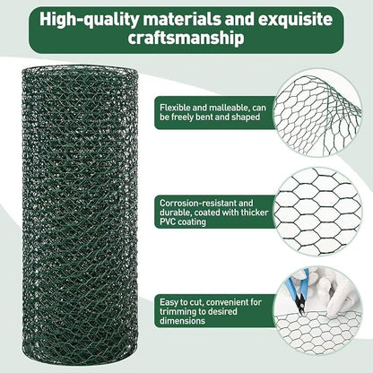 14"×118" Floral Wire Netting, Garden Fencing, Protect Poultry and Plant - Image 3