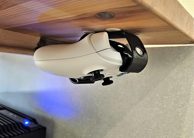 Controller Holder – Under Desk or Wall Mount Compatible - Image 4