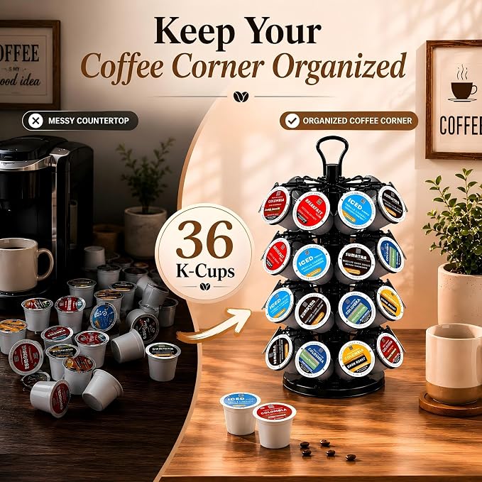 K Cup Holder-Coffee Pod Holder Organizer - Image 6
