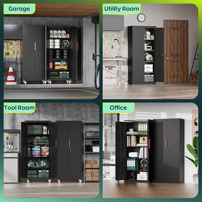 71" H Garage Storage Cabinet - Image 8