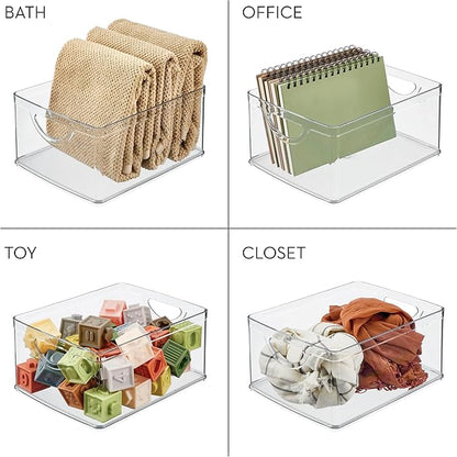 iDesign Plastic Stackable Kitchen Cabinet Storage Bin - Image 7
