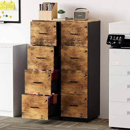 VINGLI 4 Drawer File Cabinet - Image 8