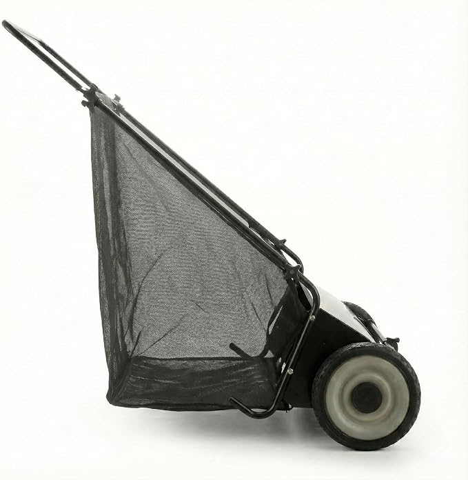 Lawn Push Sweeper, 7 Cu. Ft. Hopper Capacity, 4 Spinning Brushes, Angle & - Image 2