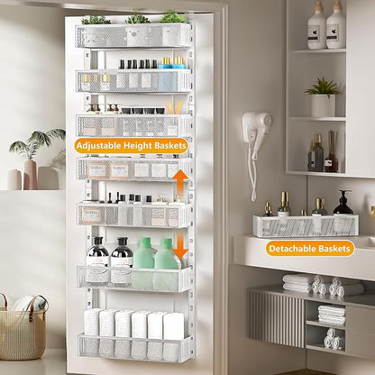 8-Tier Over The Door Pantry Organizer - Image 7