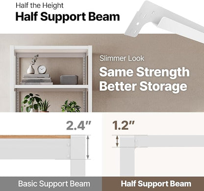 HOMEDANT 5-Tier Rolling Shelving Unit - Image 5