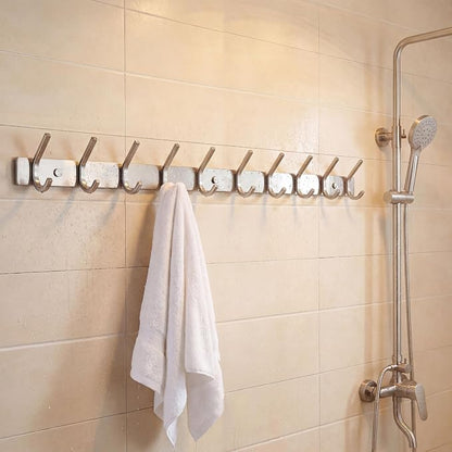 WEBI Coat Rack Wall Mount, 10 Coat Hooks - Image 6