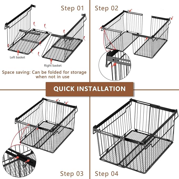 Large Freezer Organizer Bins，Upgraded Bottom Leak-Proof net，Fit 5 to 9 Cu Ft - Image 8