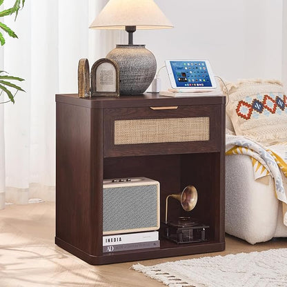LEYAOYAO Rattan Nightstand - Image 9