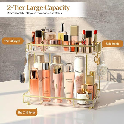 Bathroom Organizer Countertop Perfume Organizer Makeup Organizer Cosmetics - Image 2