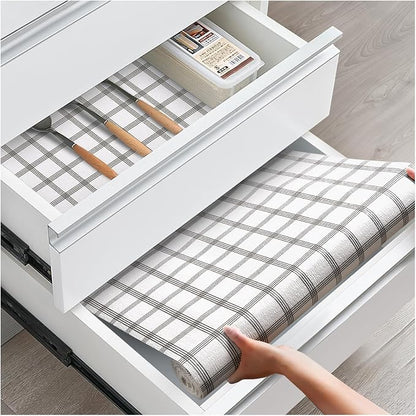 Drawer and Shelf Liner, Non-Slip Kitchen Cabinet Liners Non-Adhesive Thick by ALIUNI