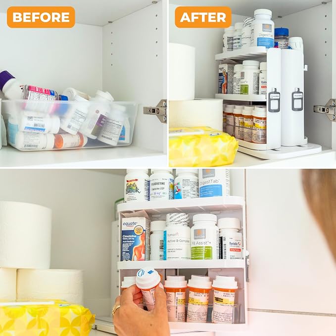 Spice Rack Organizer for Cabinet - Image 9
