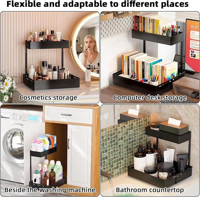 2Packs Under Sink Organizer - Image 8