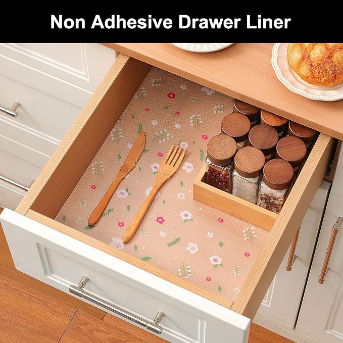 Cooyes Shelf Liner – Premium Non-Adhesive Cabinet & Drawer Liner - Image 3