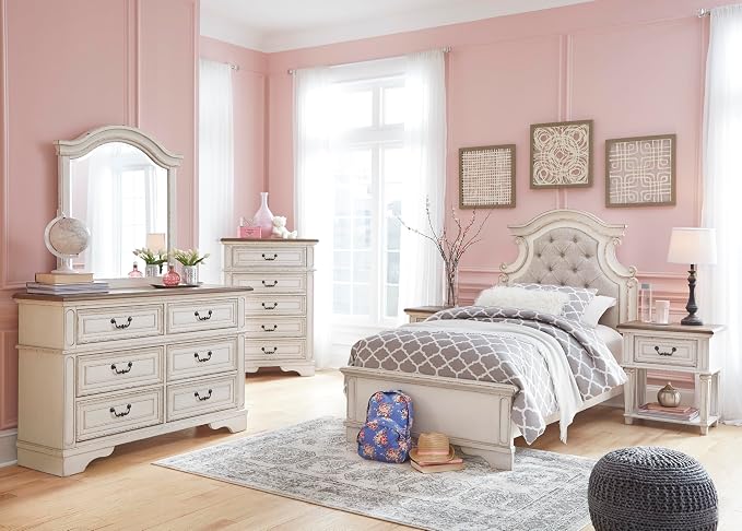 Signature Design by Ashley Realyn Vintage 5 Drawer Chest - Image 12