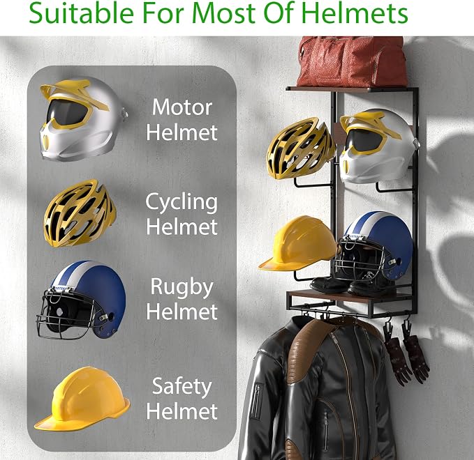 EleganceX Motorcycle Helmet Storage - Image 5