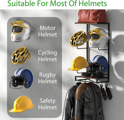 EleganceX Motorcycle Helmet Storage - Image 5