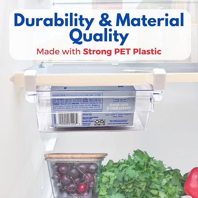EVNE Refrigerator Drawers Fridge Drawer Organizer Fridge Organizer Drawers - Image 7