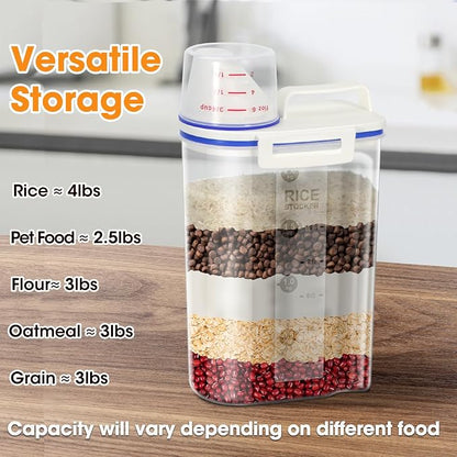 TBMax Rice Container 4 Lbs / 2 Kg Rice Dispenser - Image 4