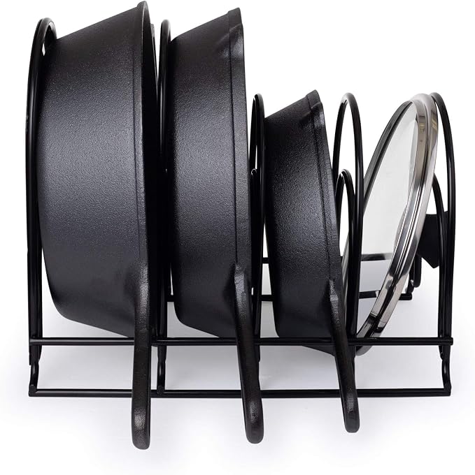 Cuisinel Heavy Duty Pots and Pans Organizer Rack - Image 7