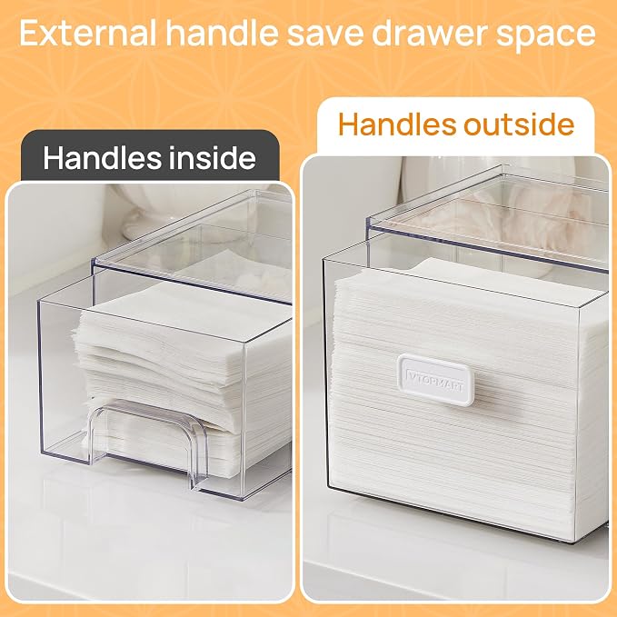 Vtopmart 2 Pack Dryer Sheet Holder and Laundry Pods Container, Scent Booster - Image 5