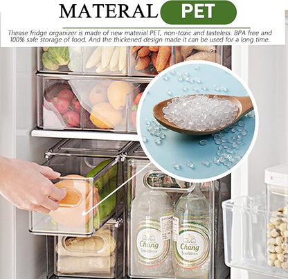 2 Pack Fridge Organizers and Storage - Image 7