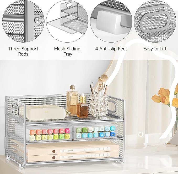 Subekyu 3 Tier Paper Desk Organizer - Image 5